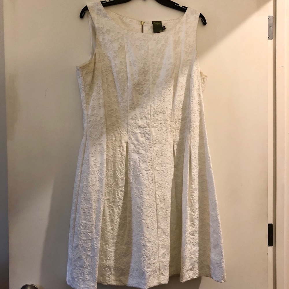 Simple elegant white dress